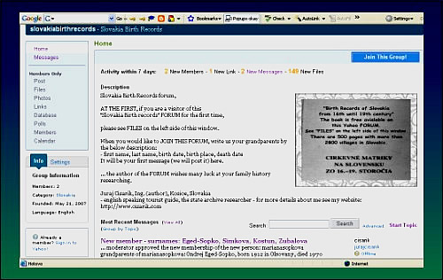 yahoo forum entry